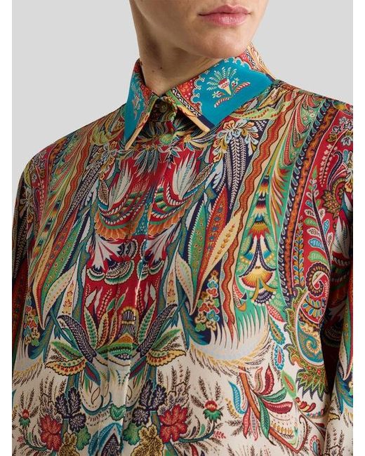 Camicia Lunga di Etro in White