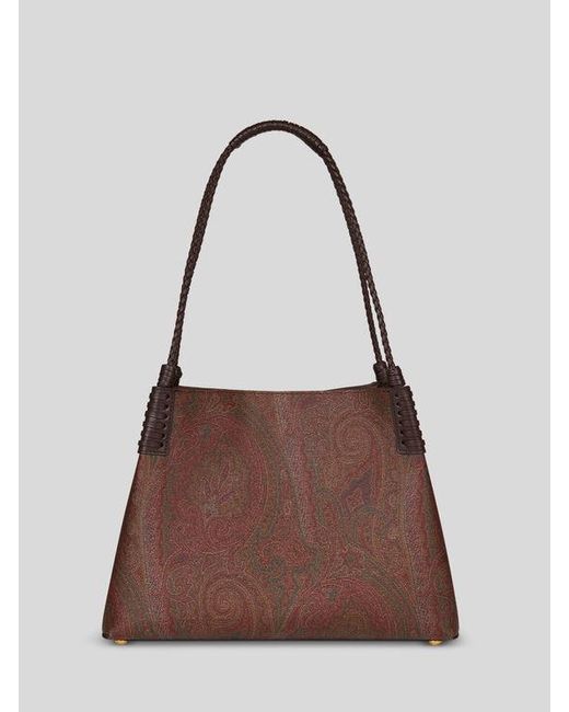 Etro Brown Libra Small Tote
