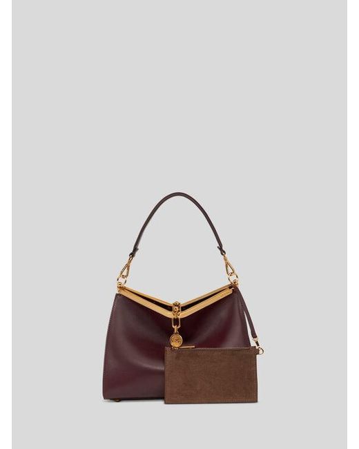 Etro Purple Medium Vela Bag