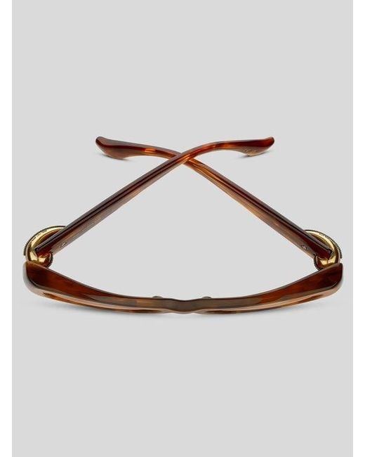 Etro Brown Drop Sunglasses