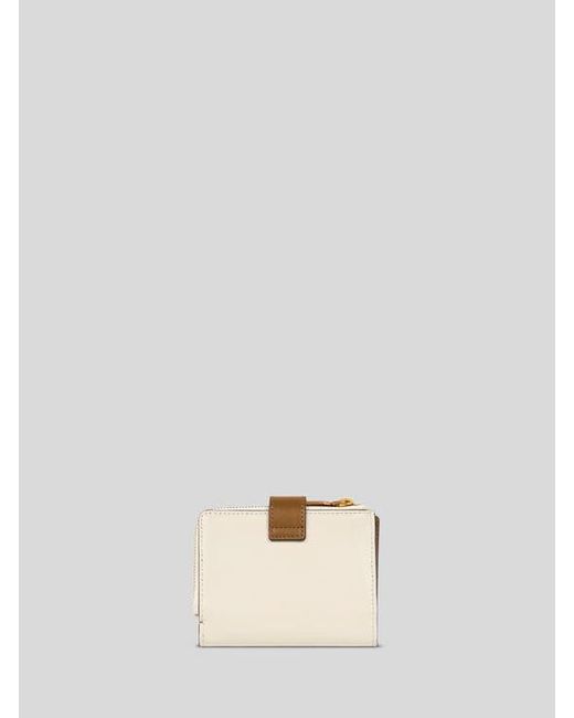 Etro Natural Small Leather Wallet