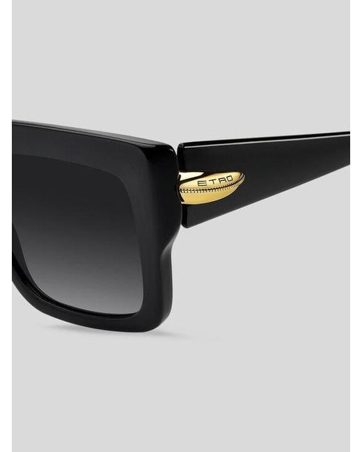 Etro Black Drop Sunglasses