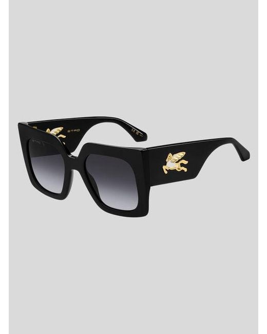 Etro Black Mania Sunglasses