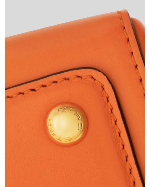 Etro Orange Small Vela Bag