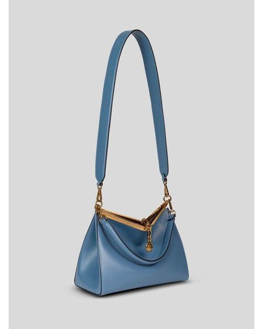 Etro Blue Medium Vela Bag