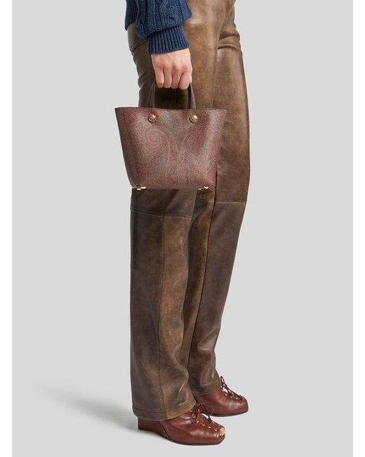Etro White Mini Essential Arnica Bag