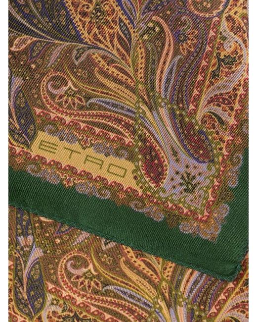 Pochette di Etro in Metallic da Uomo