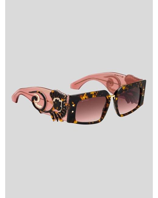 Etro Brown Blossom Sunglasses