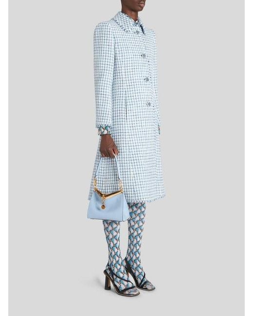 Etro White Small Vela Bag