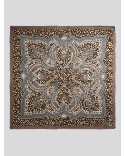 Scialle di Etro in Metallic