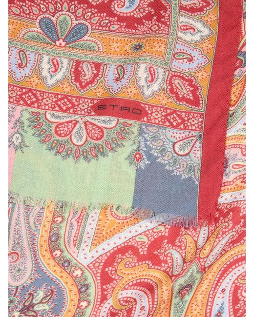 Sciarpa di Etro in Red da Uomo