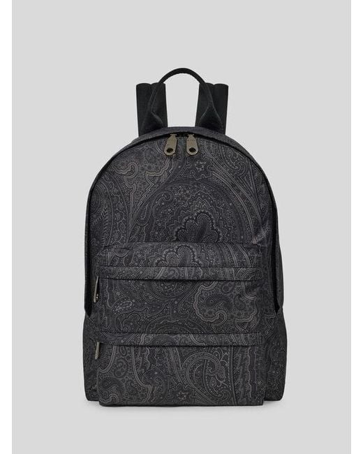 Zaino di Etro in Black da Uomo