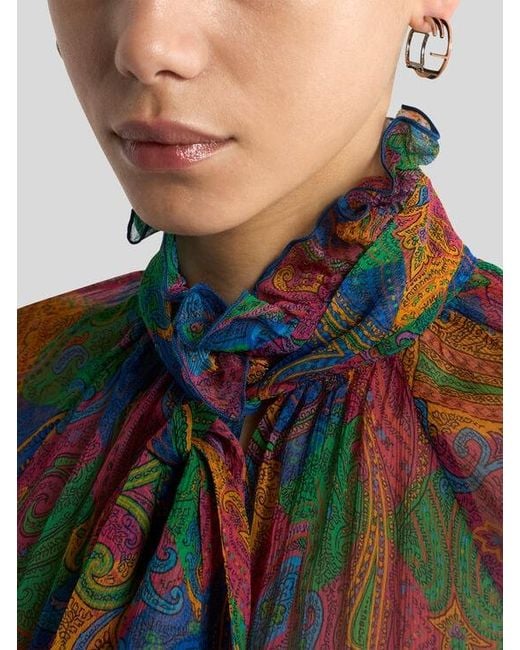 Etro Metallic Small Hoop Earrings