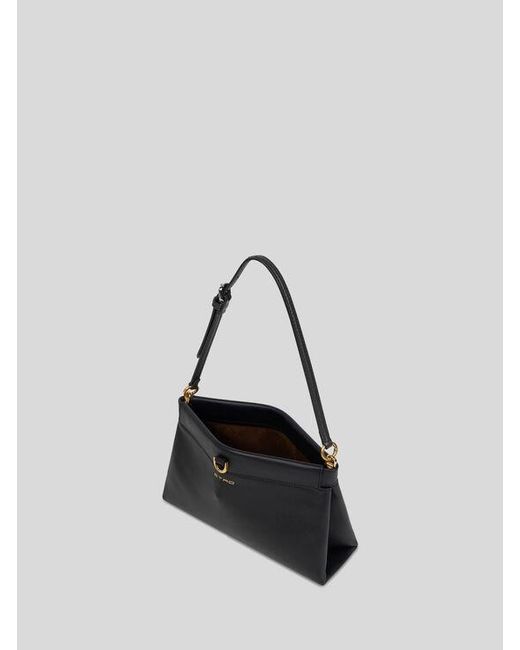 Etro Black Mini Leather Clutch Talk