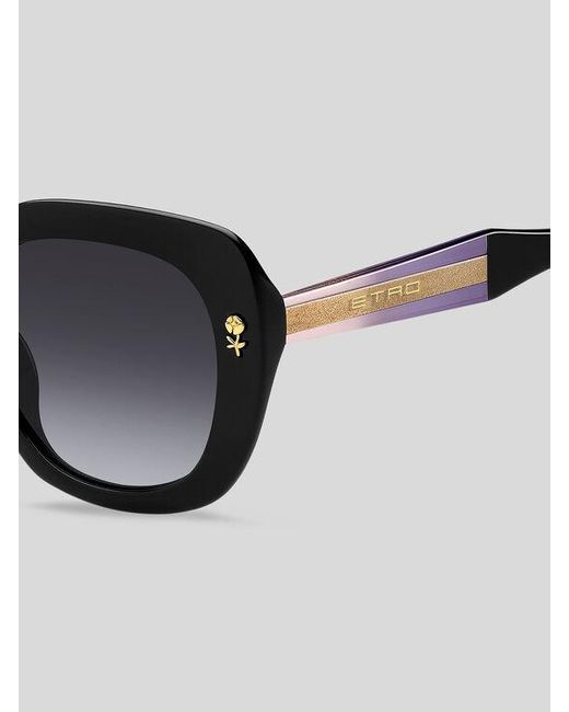 Occhiali Da Sole Colour Stripes, Donna di Etro in Black
