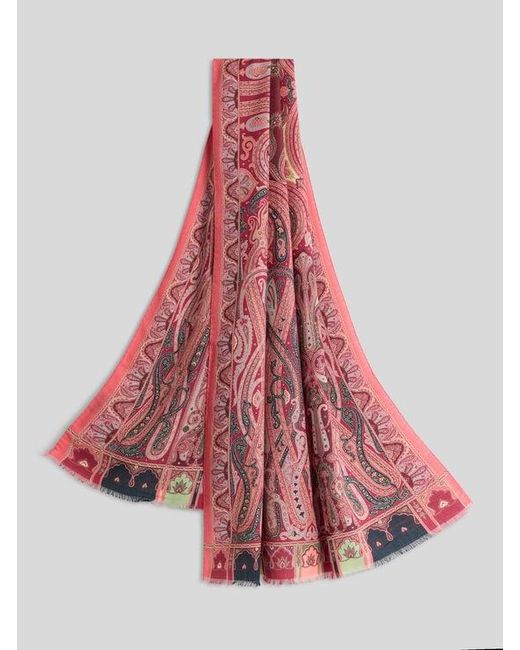 Sciarpa di Etro in Pink