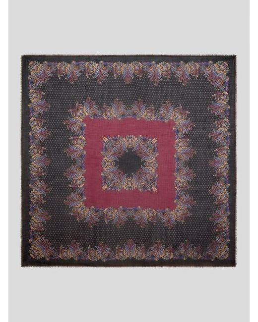 Scialle di Etro in Purple
