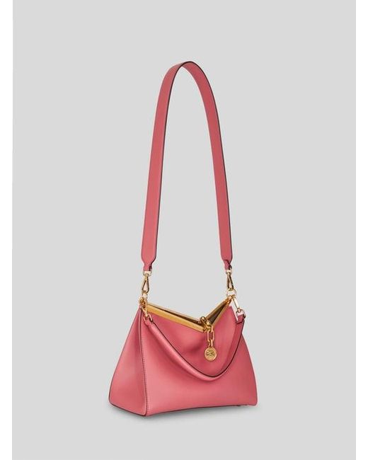 Etro Pink Medium Vela Bag