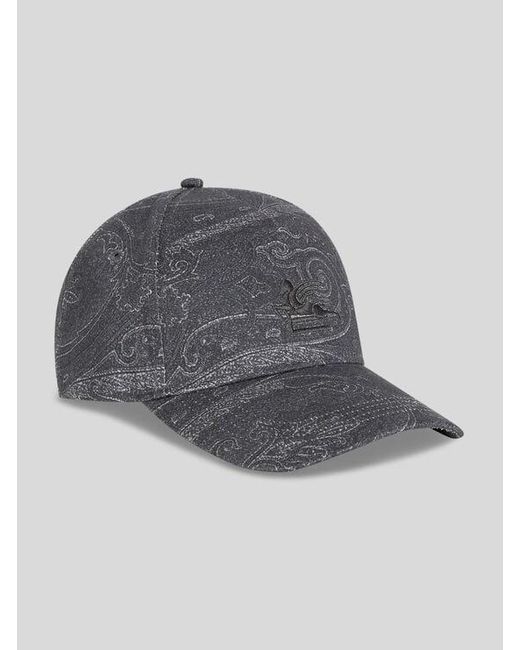 Cappello Baseball di Etro in Gray da Uomo