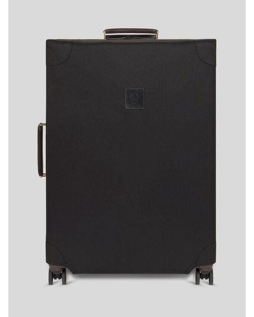 Etro Black X Globe-Trotter Large Carry-On Cover for men