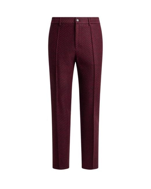 Etro Red Trousers for men