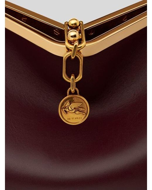 Etro Purple Medium Vela Bag