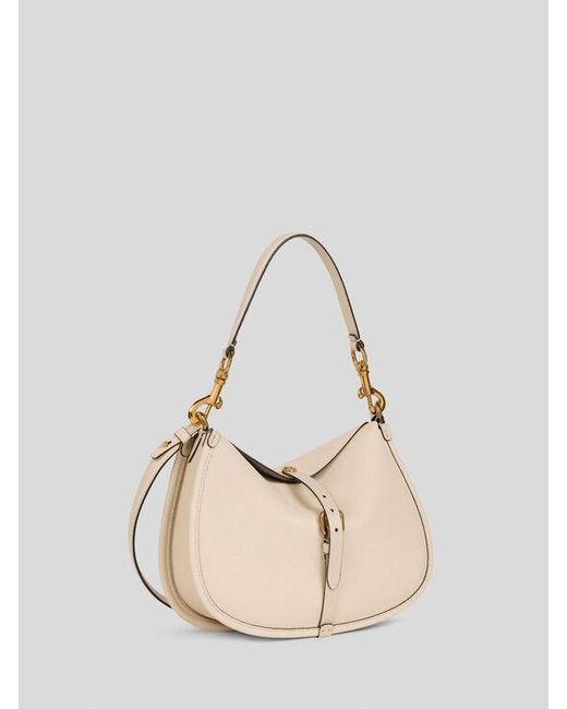 Etro Natural Medium Leather Pony Bag