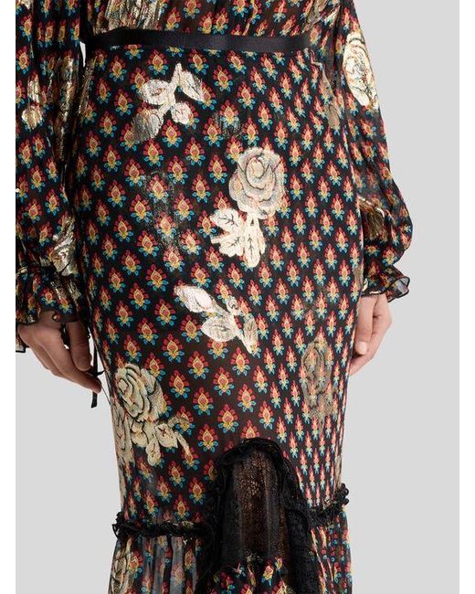 Gonna Lunga di Etro in Black