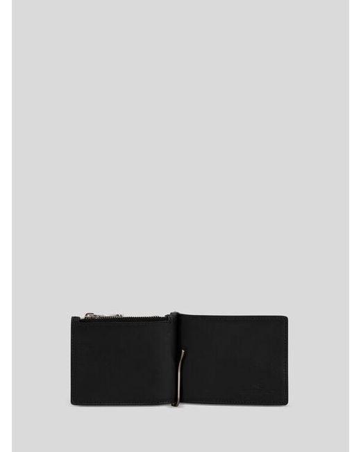 Etro White Arnica Bifold Card Holder for men