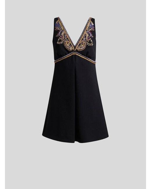 Abito Mini di Etro in Black