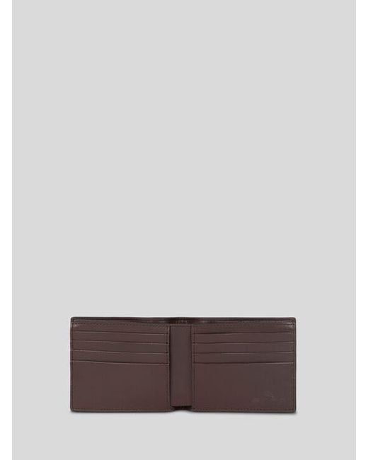 Etro Brown Bifold Arnica Wallet for men