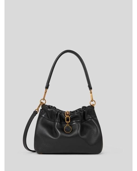 Etro Black Small Vela Blossom Bag
