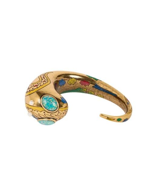 Etro Metallic Alien Bangle Bracelet