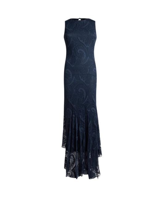Etro Blue Long Dress