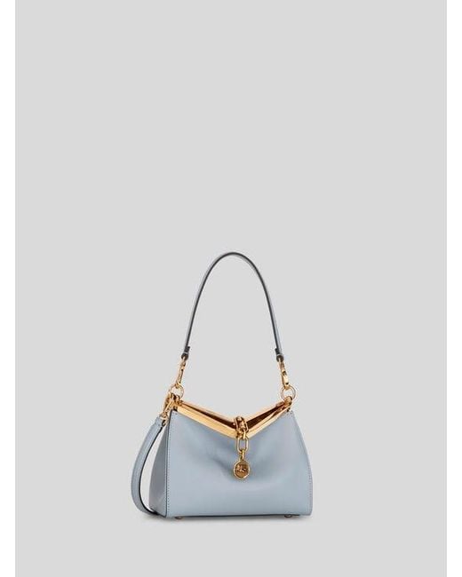 Etro Blue Small Vela Bag