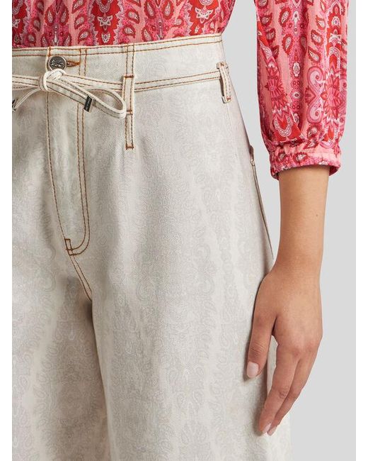 Jeans > wide jeans Etro en coloris Blue