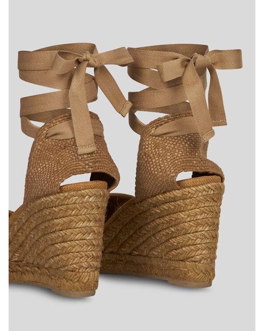 Espadrillas Con Zeppa E Ricamo, Donna, Taglia di Etro in Brown