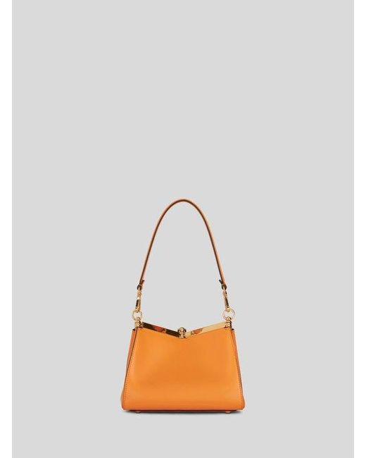 Etro Orange Small Vela Bag