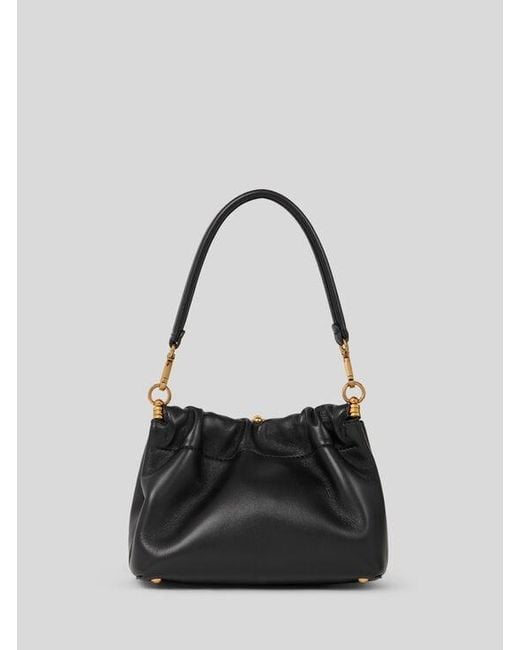 Etro Black Small Vela Blossom Bag