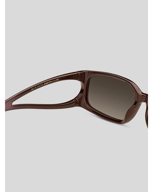 Etro Brown Zephyr Sunglasses