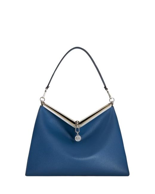 Etro Vela Tasche Aus Leder, Gross, Herren in Blue für Herren