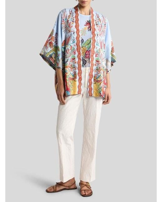 Etro White Trousers