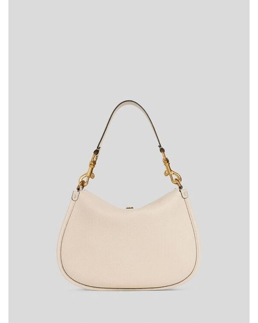 Etro Natural Medium Leather Pony Bag