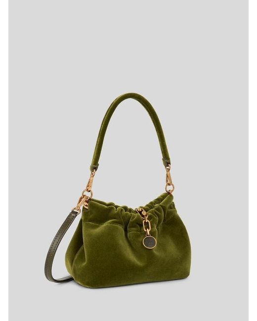 Etro Green Small Vela Blossom Bag