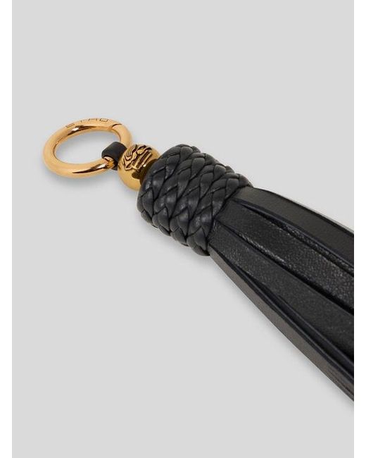 Etro White Nappa Leather Charm