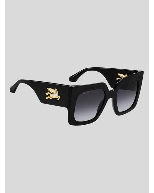 Etro Black Mania Sunglasses