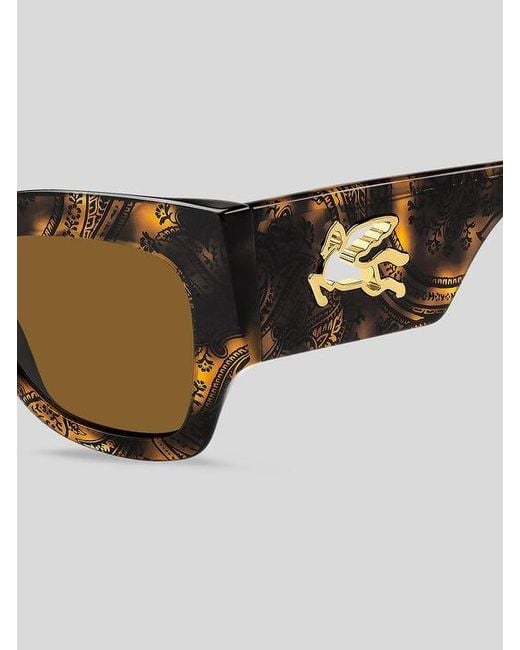 Etro Brown Mania Sunglasses