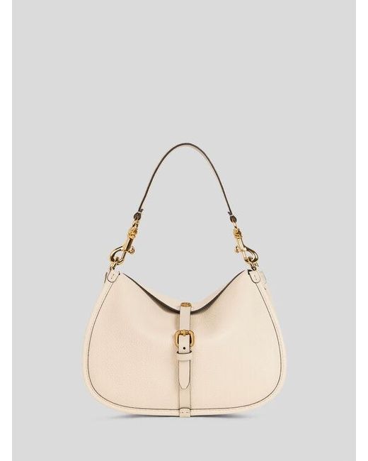 Etro Natural Medium Leather Pony Bag