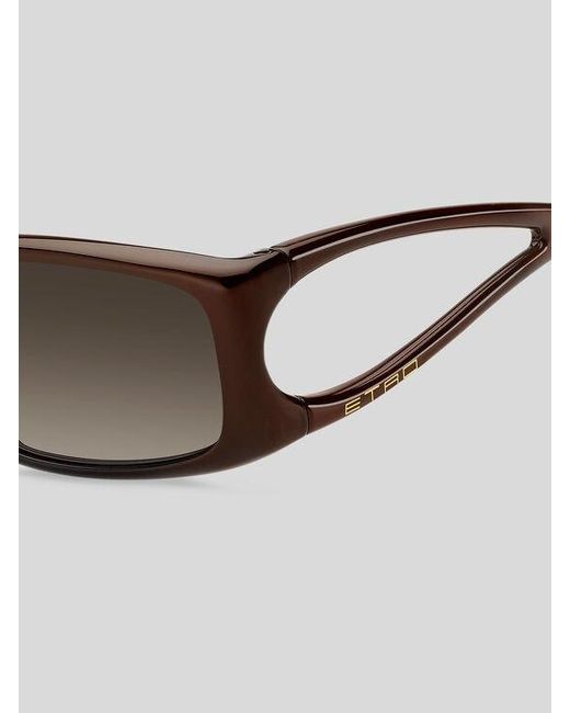 Etro Brown Zephyr Sunglasses