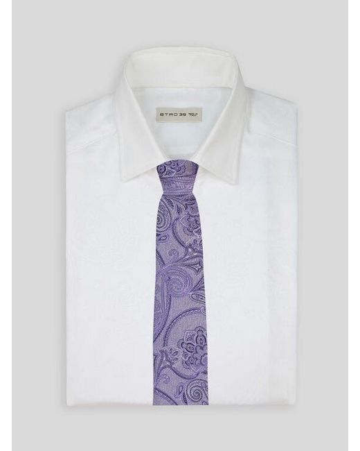 Ties di Etro in Purple da Uomo